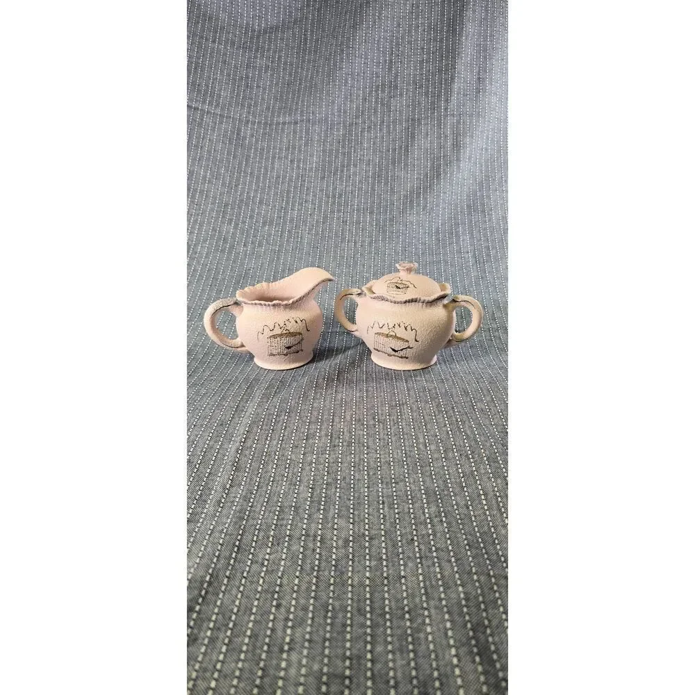 Vintage Ardalt Lenwile China Creamer & Sugar Bowl